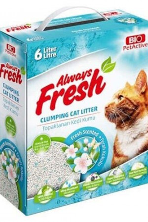 Bio Pet Active Fresh Ferah Kokulu Topaklanan Kedi Kumu 6 Lt